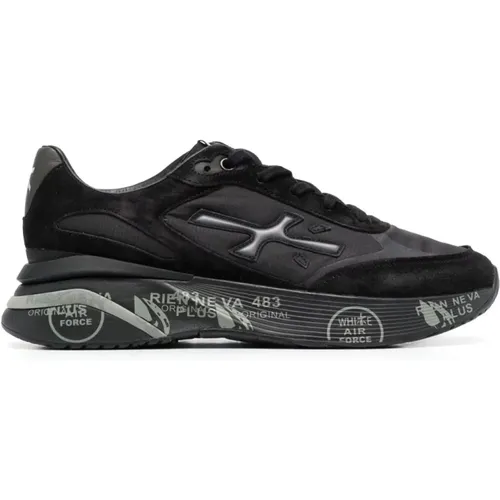 Nylon and Suede Sneakers , male, Sizes: 9 UK, 10 UK - Premiata - Modalova