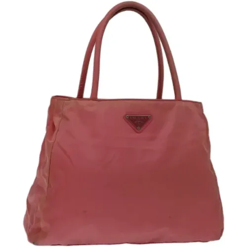 Pre-owned Tote Bags, female, , Size: ONE SIZE Pre-owned Nylon handbags - Prada Vintage - Modalova