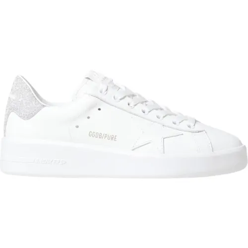 Weiße Stern-Sneaker , Damen, Größe: 36 EU - Golden Goose - Modalova