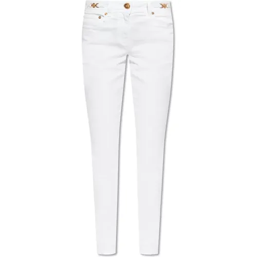 Tapered jeans , female, Sizes: W26, W25, W27, W29, W28 - Versace - Modalova