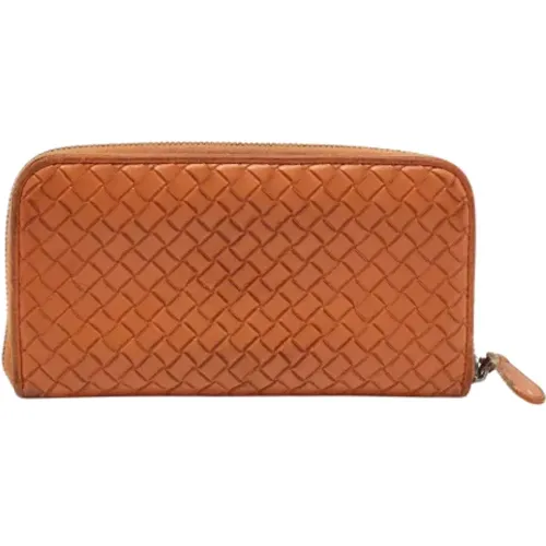 Pre-owned Wallets, female, , Size: ONE SIZE Pre-owned Leather wallets - Bottega Veneta Vintage - Modalova