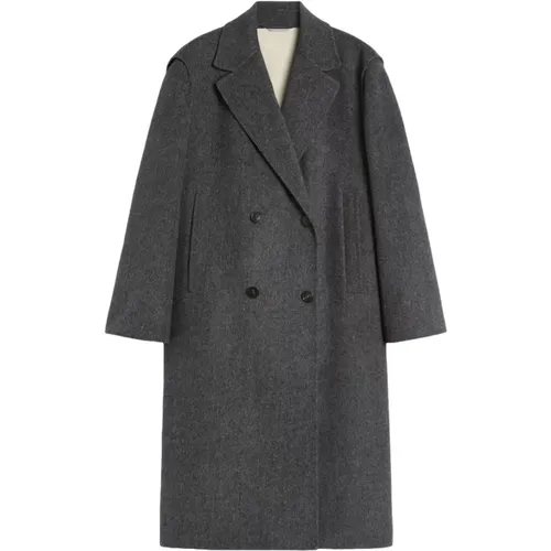 Double-Breasted Coats, female, , Size: XS Sabadel Coat - Weekend Max Mara - Modalova