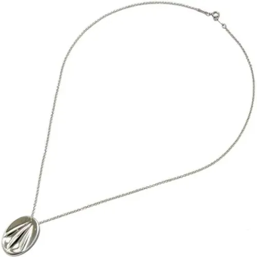 Pre-owned Jewellery, female, , Size: ONE SIZE Pre-owned Silver necklaces - Tiffany & Co. Pre-owned - Modalova