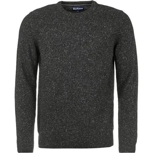 Round-neck Knitwear, male, , Size: 2XL Classic Sweater - Barbour - Modalova