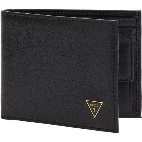 Wallets & Cardholders, male, , Size: ONE SIZE Wallet with Coin Pocket - Guess - Modalova