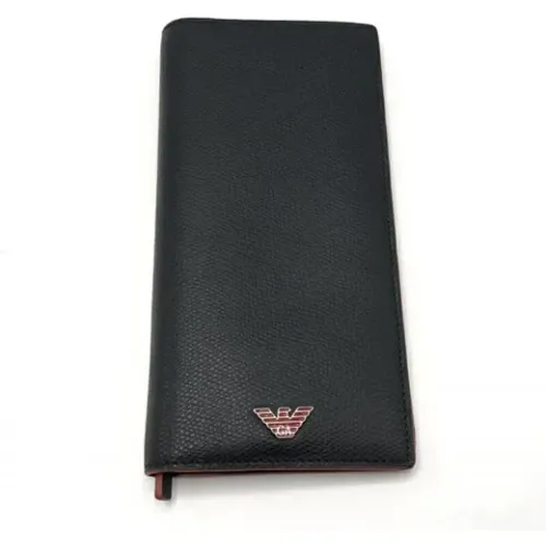 Pre-owned Wallets, female, , Size: ONE SIZE Pre-owned Leather wallets - Armani Pre-owned - Modalova