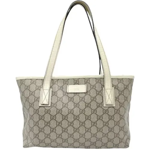 Pre-owned Tote Bags, female, , Size: ONE SIZE Pre-owned Fabric handbags - Gucci Vintage - Modalova