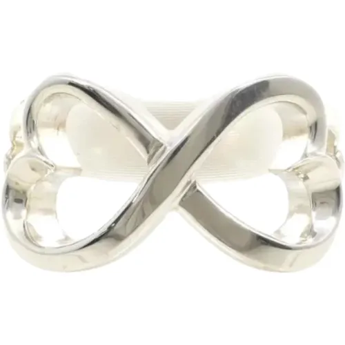 Pre-owned Jewellery, female, , Size: ONE SIZE Pre-owned Silver rings - Tiffany & Co. Pre-owned - Modalova