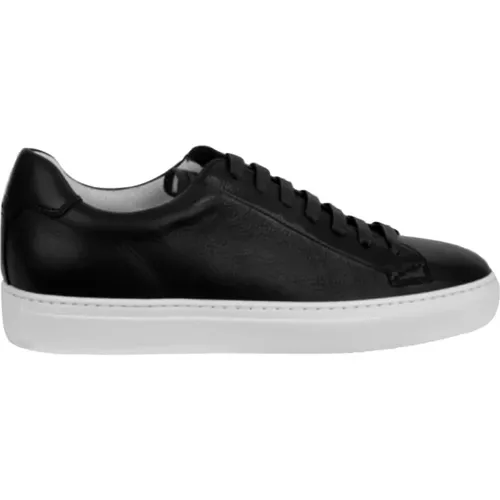 Sneakers, male, , Size: 8 US Minimal design leather sneakers - Doucal's - Modalova