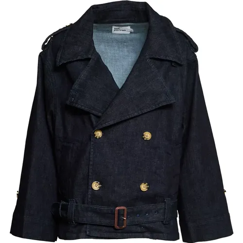 Denim Jackets, female, , Size: S Denim Jacket - Self Portrait - Modalova