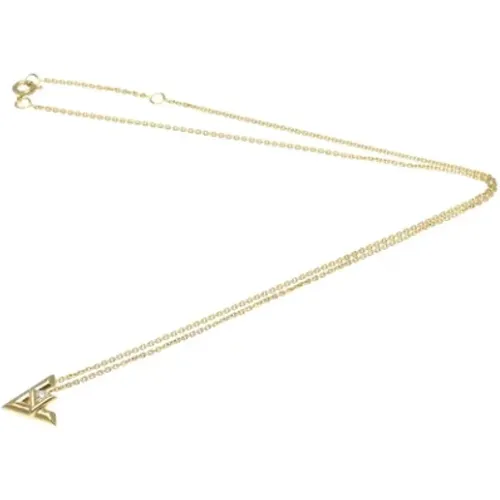 Pre-owned Jewellery, female, , Size: ONE SIZE Pre-owned Rose Gold necklaces - Louis Vuitton Vintage - Modalova