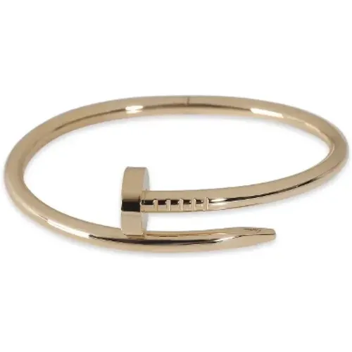 Pre-owned Gold bracelets , female, Sizes: ONE SIZE - Cartier Vintage - Modalova