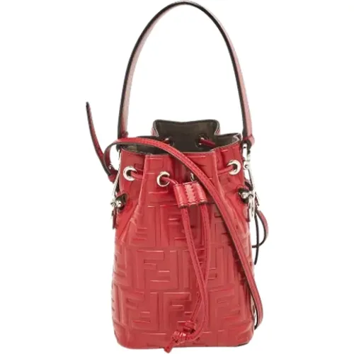 Pre-owned Bucket Bags, female, , Size: ONE SIZE Pre-owned Leather fendi-bags - Fendi Vintage - Modalova