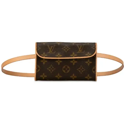 Pre-owned Belt Bags, female, , Size: ONE SIZE Pre-owned Canvas shoulder-bags - Louis Vuitton Vintage - Modalova