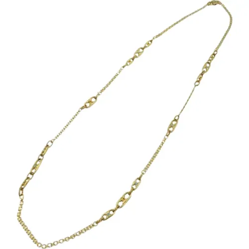 Pre-owned Jewellery, female, , Size: ONE SIZE Pre-owned Metal necklaces - Celine Vintage - Modalova