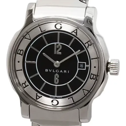 Pre-owned Metal watches , female, Sizes: ONE SIZE - Bvlgari Vintage - Modalova