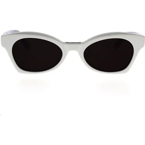 Damen Sonnenbrille mit Präzisen Winkeln , Damen, Größe: 53 MM - Balenciaga - Modalova