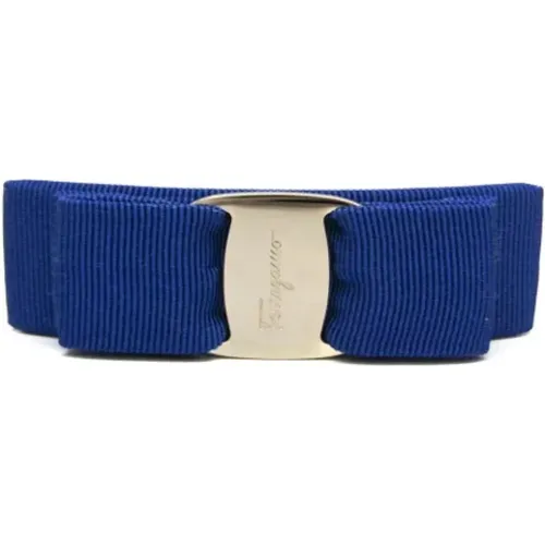 Pre-owned Accessories, female, , Size: ONE SIZE Pre-owned Cotton hair-accessories - Salvatore Ferragamo Pre-owned - Modalova