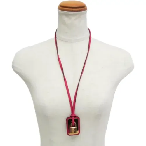 Pre-owned Metal necklaces , female, Sizes: ONE SIZE - Hermès Vintage - Modalova