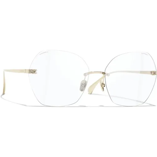 Stilvolle Sonnenbrille mit einheitlichen Gläsern - Chanel - Modalova