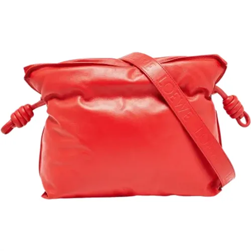 Pre-owned Cross Body Bags, female, , Size: ONE SIZE Pre-owned Leather clutches - Loewe Pre-owned - Modalova