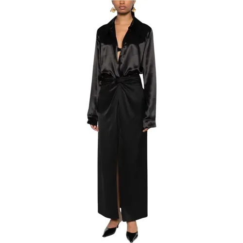 Schwarze Röcke für Frauen AW , Damen, Größe: S - Nanushka - Modalova