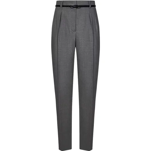 Elegante Graue Wollhose , Damen, Größe: XS - Max Mara - Modalova