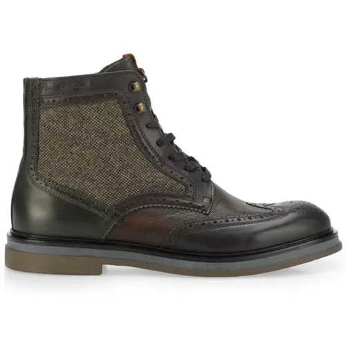 BTR Mixed Brogue Stiefel , Herren, Größe: 40 EU - Ambitious - Modalova