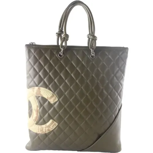 Pre-owned Tote Bags, female, , Size: ONE SIZE Pre-owned Leather chanel-bags - Chanel Vintage - Modalova