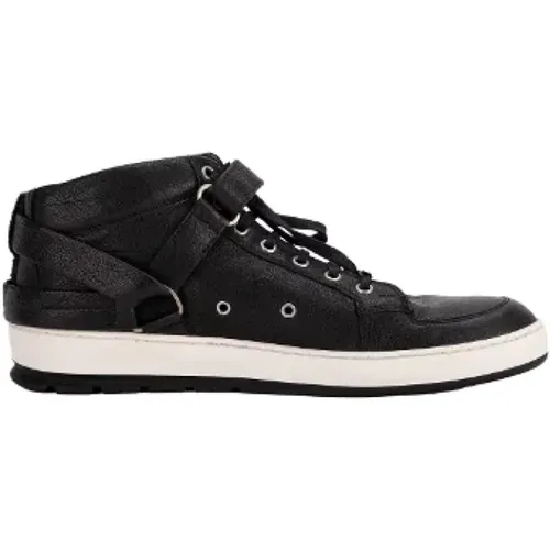 Pre-owned Sneakers, male, , Size: 8 US Pre-owned Leather sneakers - Dior Vintage - Modalova