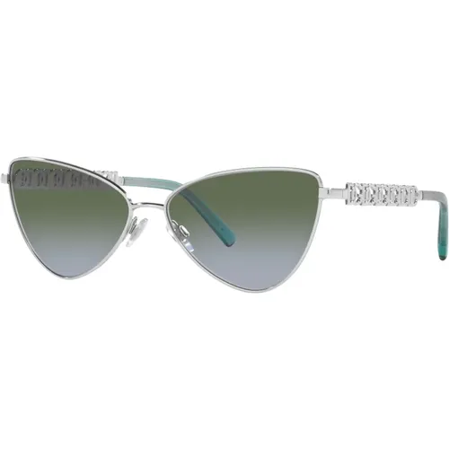 Silber/Grün Sonnenbrille - Dolce & Gabbana - Modalova