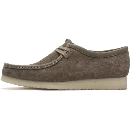 Laced Schuhe , Herren, Größe: 41 EU - Clarks - Modalova