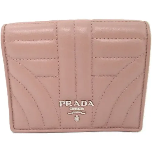 Pre-owned Leather wallets , female, Sizes: ONE SIZE - Prada Vintage - Modalova