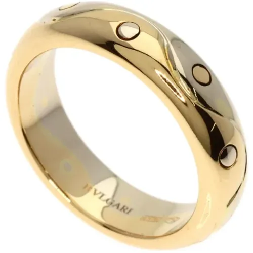 Pre-owned Jewellery, female, , Size: ONE SIZE Pre-owned Gold rings - Bvlgari Vintage - Modalova