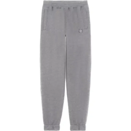 Sweatpants, male, , Size: S Bold Fox Head Patch Jogging Pants - Maison Kitsuné - Modalova