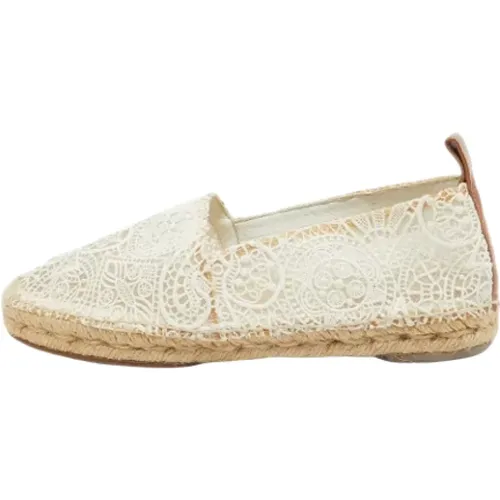 Pre-owned Flats, female, , Size: 8 US Pre-owned Lace flats - Chloé Pre-owned - Modalova