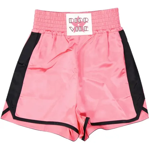 Vibe Satin Shorts , female, Sizes: S - Dior - Modalova
