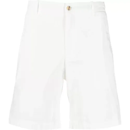 Cotton Bermuda Shorts , male, Sizes: L - Boglioli - Modalova