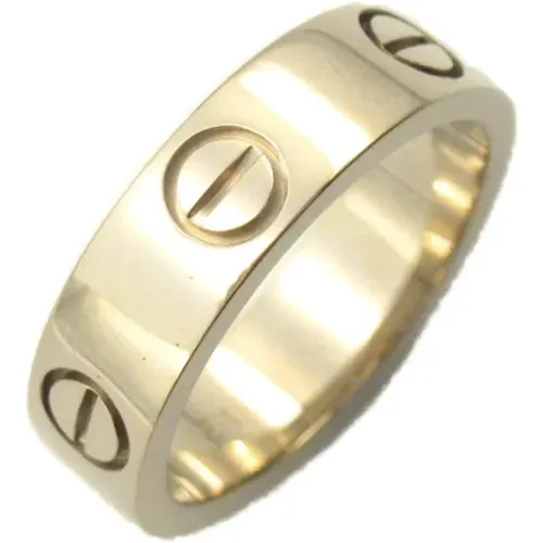 Pre-owned White Gold rings , female, Sizes: ONE SIZE - Cartier Vintage - Modalova