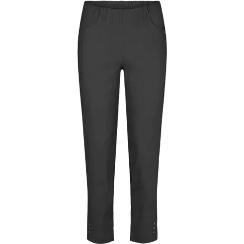 Cropped Trousers , female, Sizes: XL, 6XL, XS, 2XL, 3XL, 5XL, M, 8XL, 7XL, S, 4XL - LauRie - Modalova