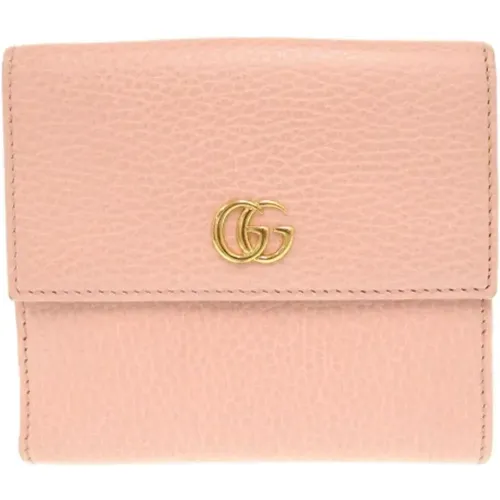 Pre-owned Wallets, female, , Size: ONE SIZE Pre-owned Leather wallets - Gucci Vintage - Modalova