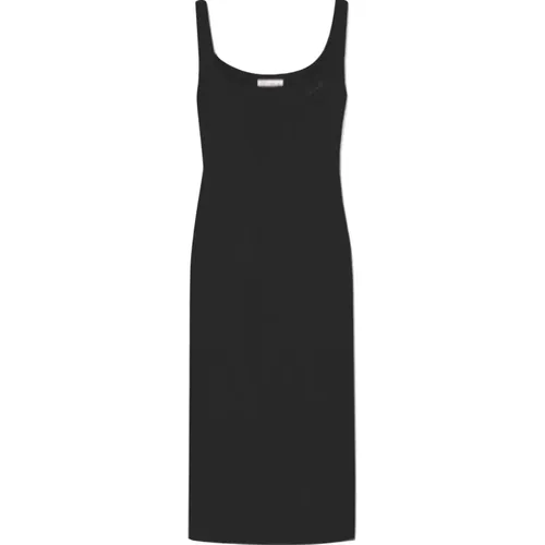 Geripptes Langes Kleid Verschiedene Farben , Damen, Größe: M - MC2 Saint Barth - Modalova