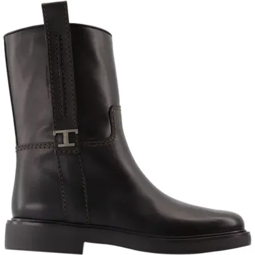 Leder boots Tod's - TOD'S - Modalova