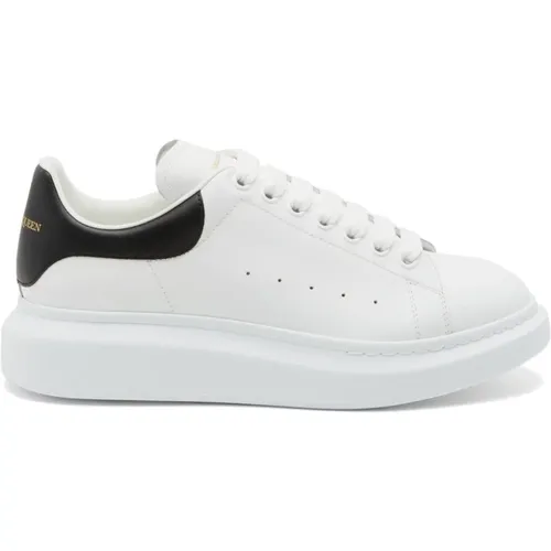 Leather Oversized Rubber Sole Sneakers , female, Sizes: 10 UK - alexander mcqueen - Modalova