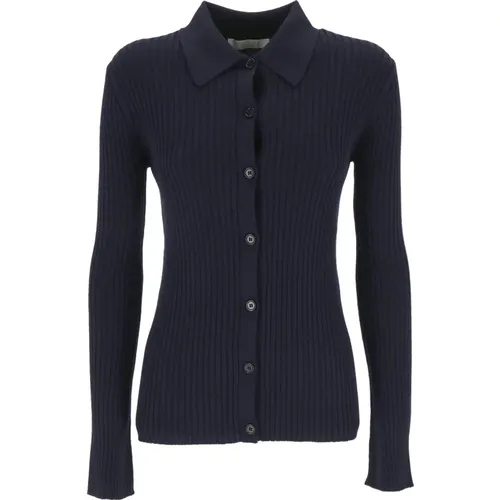 Wool and Cashmere Shirt , female, Sizes: L, M - Chloé - Modalova