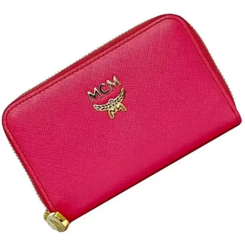 Pre-owned Accessories, female, , Size: ONE SIZE Pre-owned Leather key-holders - MCM Pre-owned - Modalova