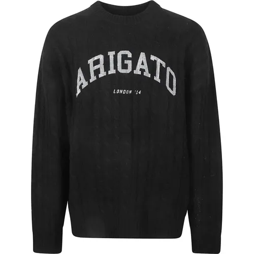 Schwarze Prime Pullover , Herren, Größe: M - Axel Arigato - Modalova