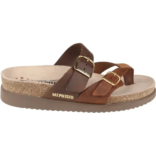 Flat Sandalen , Damen, Größe: 35 EU - mephisto - Modalova