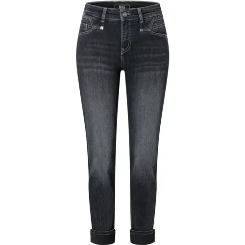 Reiche schlanke authentische Denim-Jeans , Damen, Größe: XS - MAC - Modalova