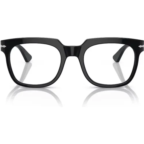 Glasses, unisex, , Size: ONE SIZE Premium Acetate Square Frame Glasses - Persol - Modalova